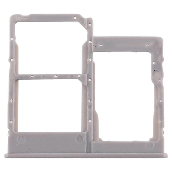 SIM-kortsfack + Micro SD-kortsfack för Galaxy A40 Grey
