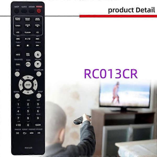 Fjernkontroll RC013CR erstattet for Marantz CD-receiver