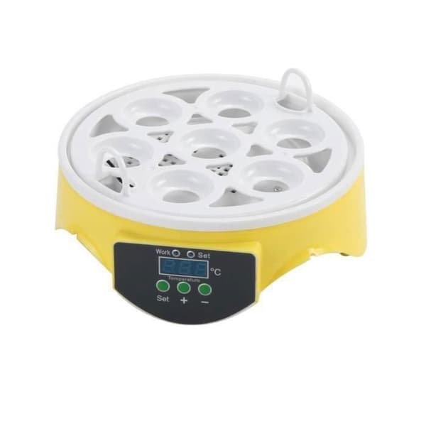 Automatisk inkubator - YYV - 7 ägg - Digital display - Temperaturkontroll - Inomhus