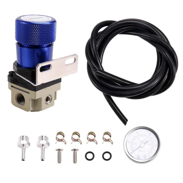 Universell Turbo Manuell Boost Controller med Måler 1-150 PSI SR20DET, Blå