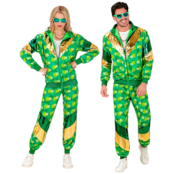 Halloween cosplay kostym karneval disco retro sport dans 80-tals cosplay kostym scenframträdande 3 L