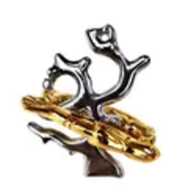 Klassisk IQ Metal Brain Teaser Magic Baffle Puzzle Brainstring Puzzle Game Unlock Unlock Ny Roman Vuxenleksak 13