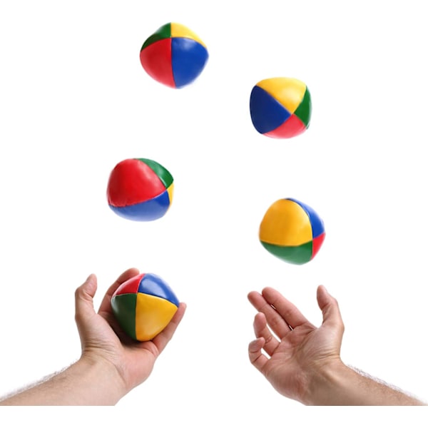 10-pack jongleringsbollar - cirkus - sandsäckar - skicklighetsspel - barnleksaker - cirkus - jonglering - present small