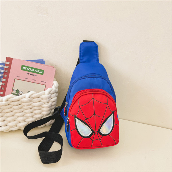 1: Marvel Spiderman barn axelryggsäck Spider-Man Pat Blue