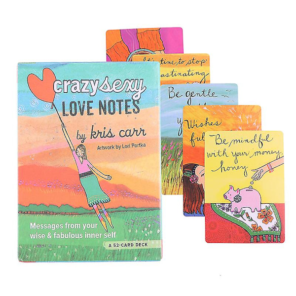 Crazy Sexy Love Notes Oracle Card Tarot Party Spådom Brettspill (FMY) Flerfarget Multicolor one size