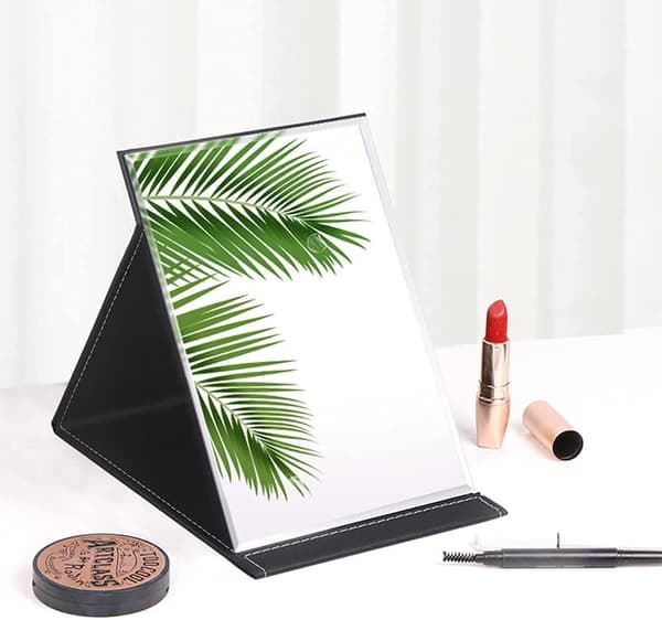 Foldbart makeupspejl - foldbart makeupspejl - rejse bærbar