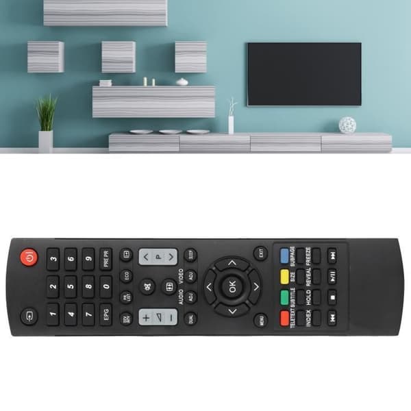 Zerone fjernkontroll for Sharp LCD TV, erstatningslydfjernkontroll GJ220 for system