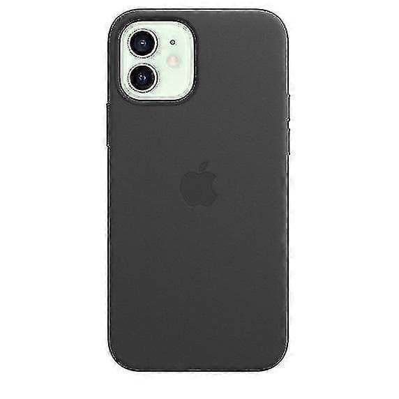 Läderfodral för iPhone 12 Mini Läderfodral med Magsafe Black