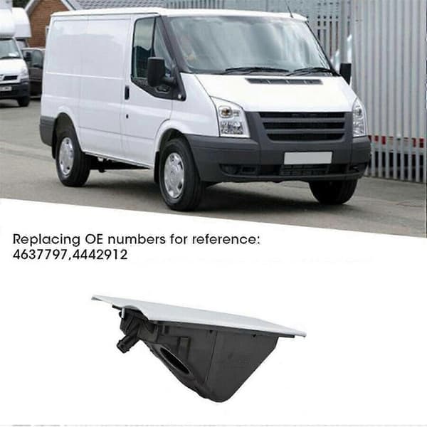 Bränsletanklock + bränsletanklockbas för Transit MK6 MK7 2000-14 4637797 4442912 blackwhite