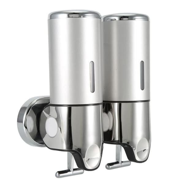Tvåldispenser - CHE - Silver - 500 ml per kopp - Väggmonterad - Praktisk