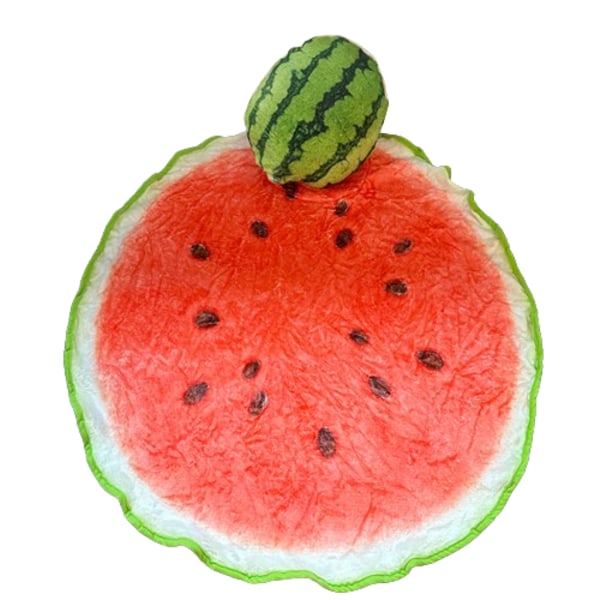 Trykt flanelldeksel vannmelon watermelon 1.6M