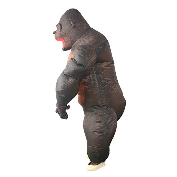 Oppustelig King Kong Orangutang Kostume Voksen Børn Cosplay Kostume 80-120cm