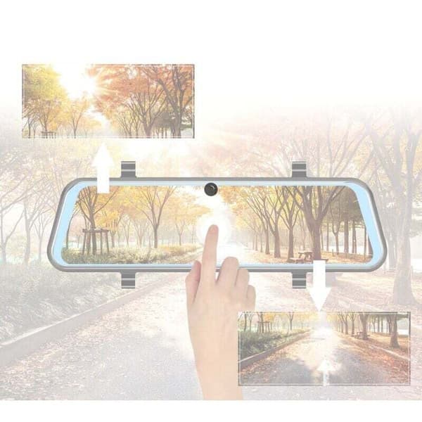 Backup Camera and Mirror with GPS, Night Vision, G-sensor