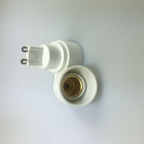 5 st G9 till E14 Lampfot Glödlampa Sockel Adapter Skruvljus