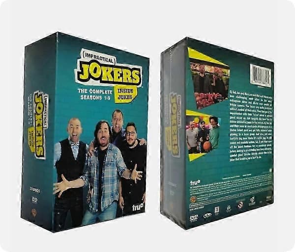 Impractical Jokers Den Komplette Serie Sæson 1-9 (DVD 33-Disc Box Set) engelsk version