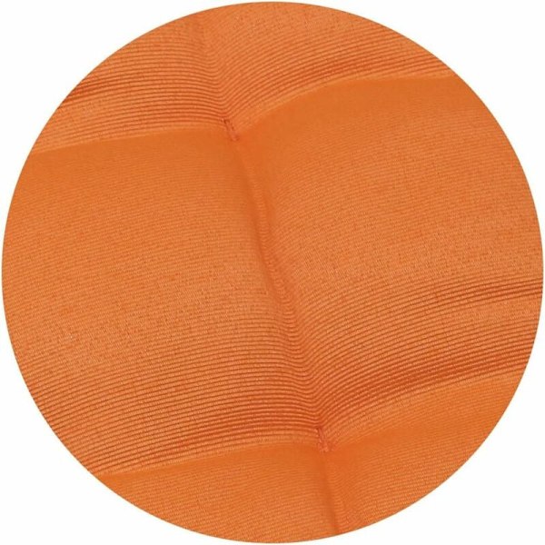 Sæt med 4 havehynder, 40x40 cm, orange