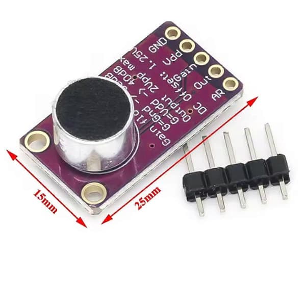 MAX9814 Mikrofonforsterkermodul