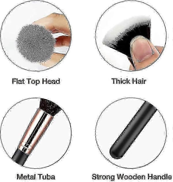 Make-up børste Make-up børste Make-up børste, Foundation børste, Make-up børste
