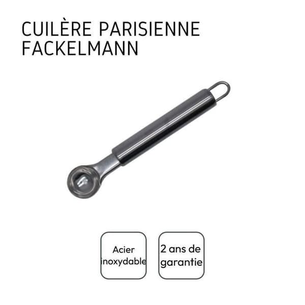 Fackelmann Elemental melonballer, parisisk stil, epleskje