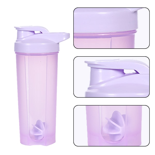 Shaker-pullo motivaatiolauseella, proteiinishakeri