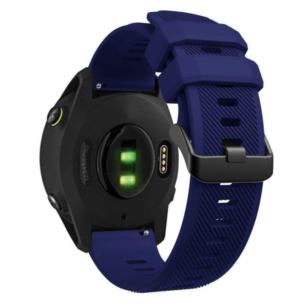 Garmin Forerunner 745 Silikonarmband - Midnattsblå