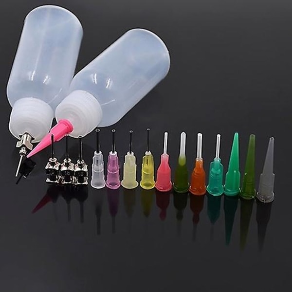 Henna Tatovering Applikator Klem Plastflaske med Detaljert Sett 1