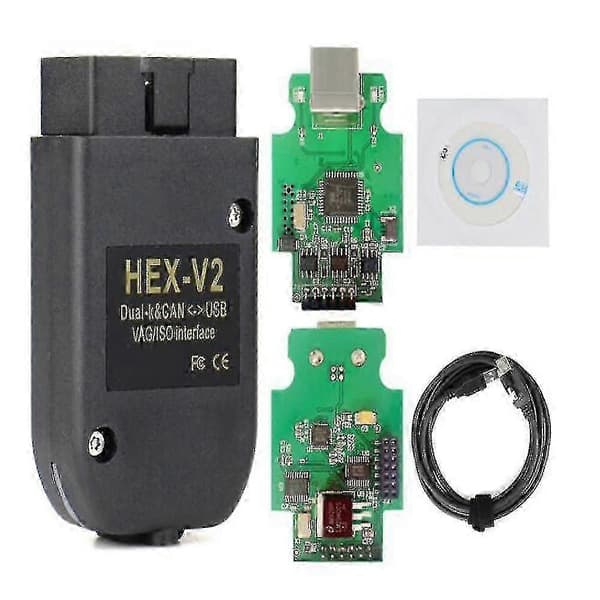 Hex V2 Vcds USB-diagnostiikkaliitäntä English