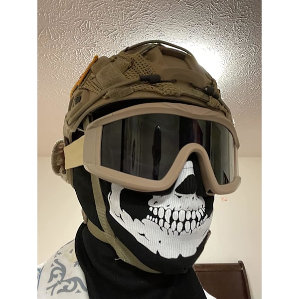 Ghost Mask Skull Balaclava MW2 Luurankoasu Kokopään Hiihtomaski Snood Neulottu Tuulenpitävä Pyöräilyyn Rullalautailuun Moottoripyöräilyyn Lumilautailuun Ulkoilulajeihin