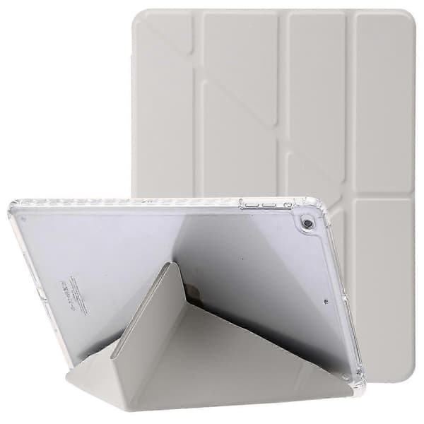 Til iPad Air / Air 2 / 9.7 2018 / 2017 Deformasjon PU-deksel Grey