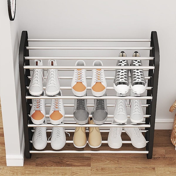 Skohylde Skoskab SORT 60CM 60CM sort black 60cm-60cm