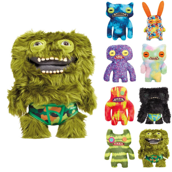 Fugglers Limited Edition Plyslegetøj - Sjovt, grimt monster med tænder | Små plysdyr med et smil | Ny Monster Plyslegetøjssamling! 7