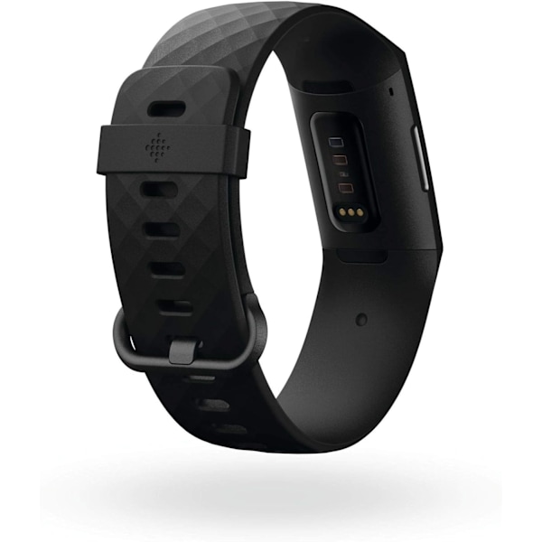 Charge 4 Fitness- og aktivitetsmåler med indbygget GPS, pulsmåling, søvn- og svømmeregistrering Sort/Sort