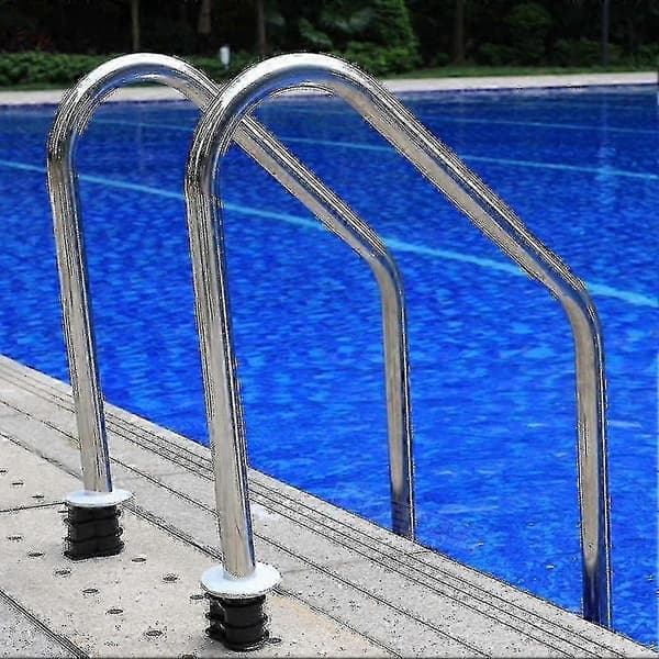 Monteringssats för pool – Poolankare – Rund skyddskåpa för montering av poolstege
