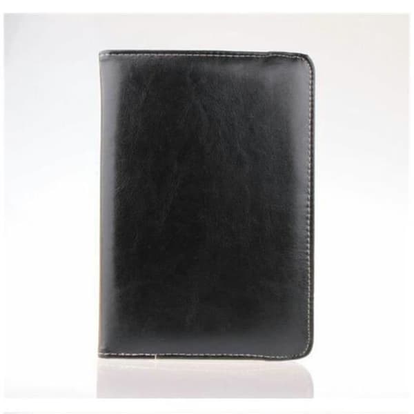 BAICHUANG PU Universal Roterende Etui/Cover til Tablets op til 7\" Sort