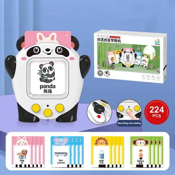 Snakkende Flashkort Ord Læringskort Leke 3 KEYS-PANDA 3 keys-panda 3 keys-panda