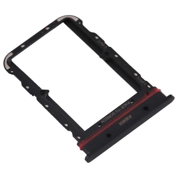 SIM-kortfack + SIM-kortfack för Xiaomi Mi CC9 Pro/Mi Note 10/Mi Note 10 Pro/Mi Note 10 Lite Black