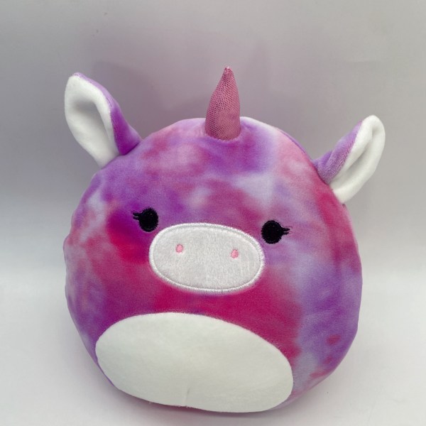 20 cm Squishmallow puteleke rosa hund rosa hund colorful unicorn