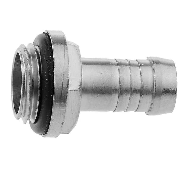 2- G1/4 Gevind PC Vandkølingsforbindelse 3/8\" Rørfittingsadapter 2 Pcs