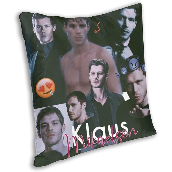 Vampire Diaries Collage pudebetræk pudebetræk Stefan Pa_ul Wes_ley Tvd gaver pudebetræk til seng sofa Vampire Merch ornamenter Stefan Merchand