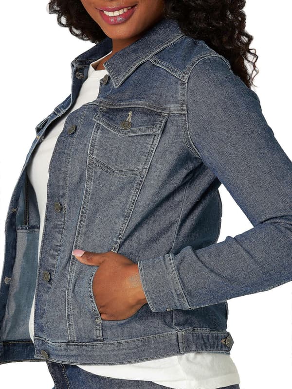 Jeansjackor för kvinnor nostalgic blue M