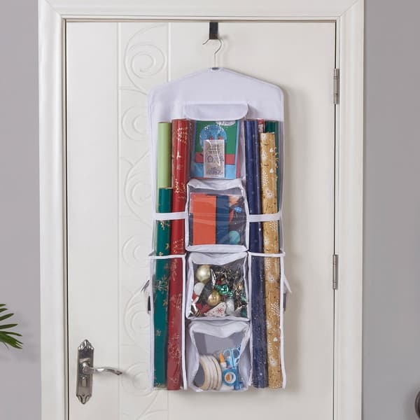 Gavepose Organizer Opbevaringsholder til Gavepapir black