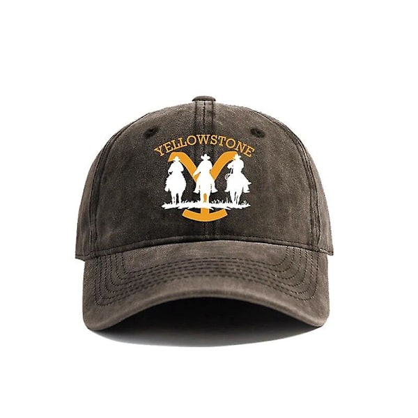 Yellowstone National Park Basebollkepsar Slitna Hattar Keps Män Kvinnor Retro Utomhus Sommar Justerbara Yellowstone Hattar Mz-294 [DB] Som bild17 As picture17 Adjustable