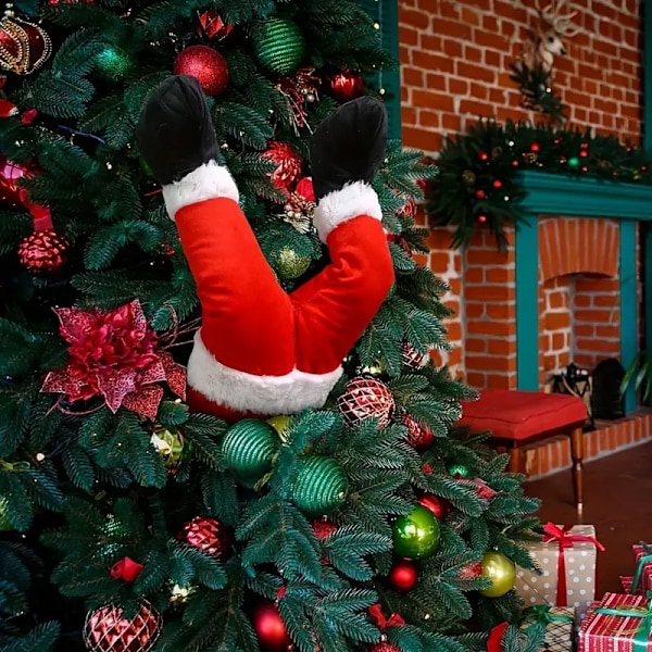 Julgranshänge med Ben: Santas Glada Ben - Perfekt för din Julgransdekoration