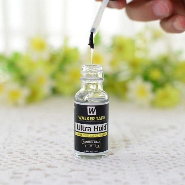 15ml Toupee Ultra Hold Styling Blondeparykklim Hårfeste Vanntett Svettesikker