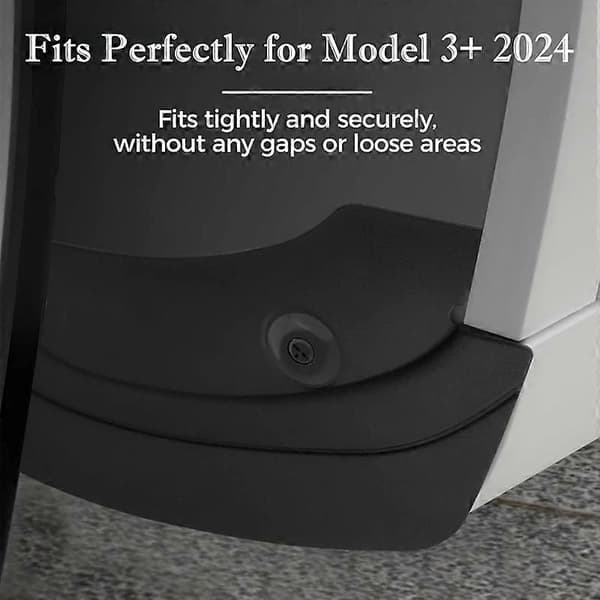 Til Tesla Model 3 2024 4 stk./sæt Bilskærme Stænklap Modifikationstilbehør Not Specified