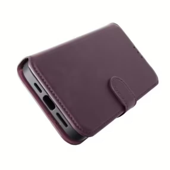 iPhone 15 Plus Plånboksfodral Magnet Rvelon - Lila