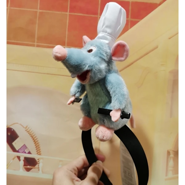 Ratatouille hårbånd Ny tegneserie plysj dukke pannebånd fransk bred brem hårnål foto hodeplagg kreativitet jentegave Ratatouille