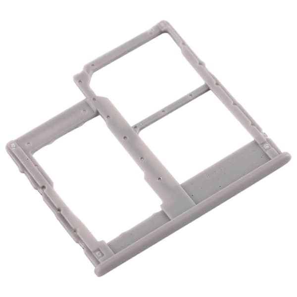 SIM-kortsfack + Micro SD-kortsfack för Galaxy A40 Grey