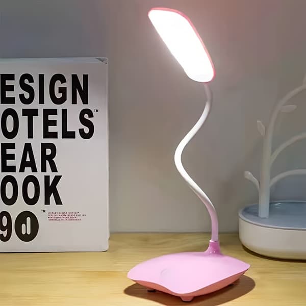 [Øyebeskyttelse LED Lampe] LED Skrivebordslampe | Øyebeskyttelse, USB-lading White
