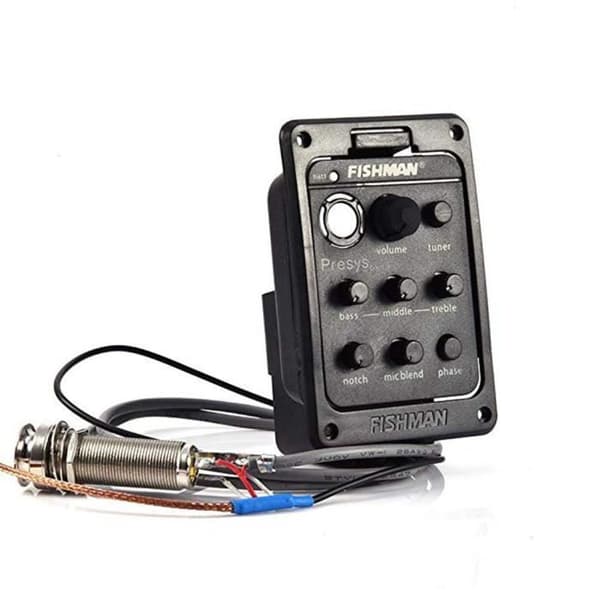 Dubbelmixande mikrofon, gitarrförförstärkare, EQ, stämapparat, piezo-pickup, Beat gitarrtillbehör 301